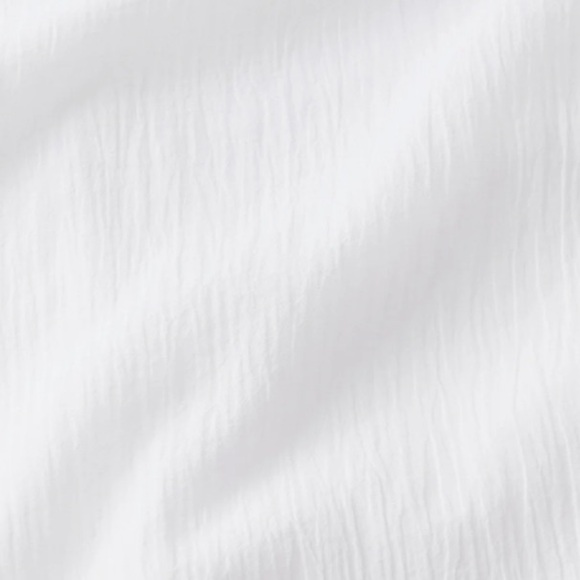 NWT Fabletics Cotton Voile Resort Shirt Classic White XS Y15 - Picture 5 of 6